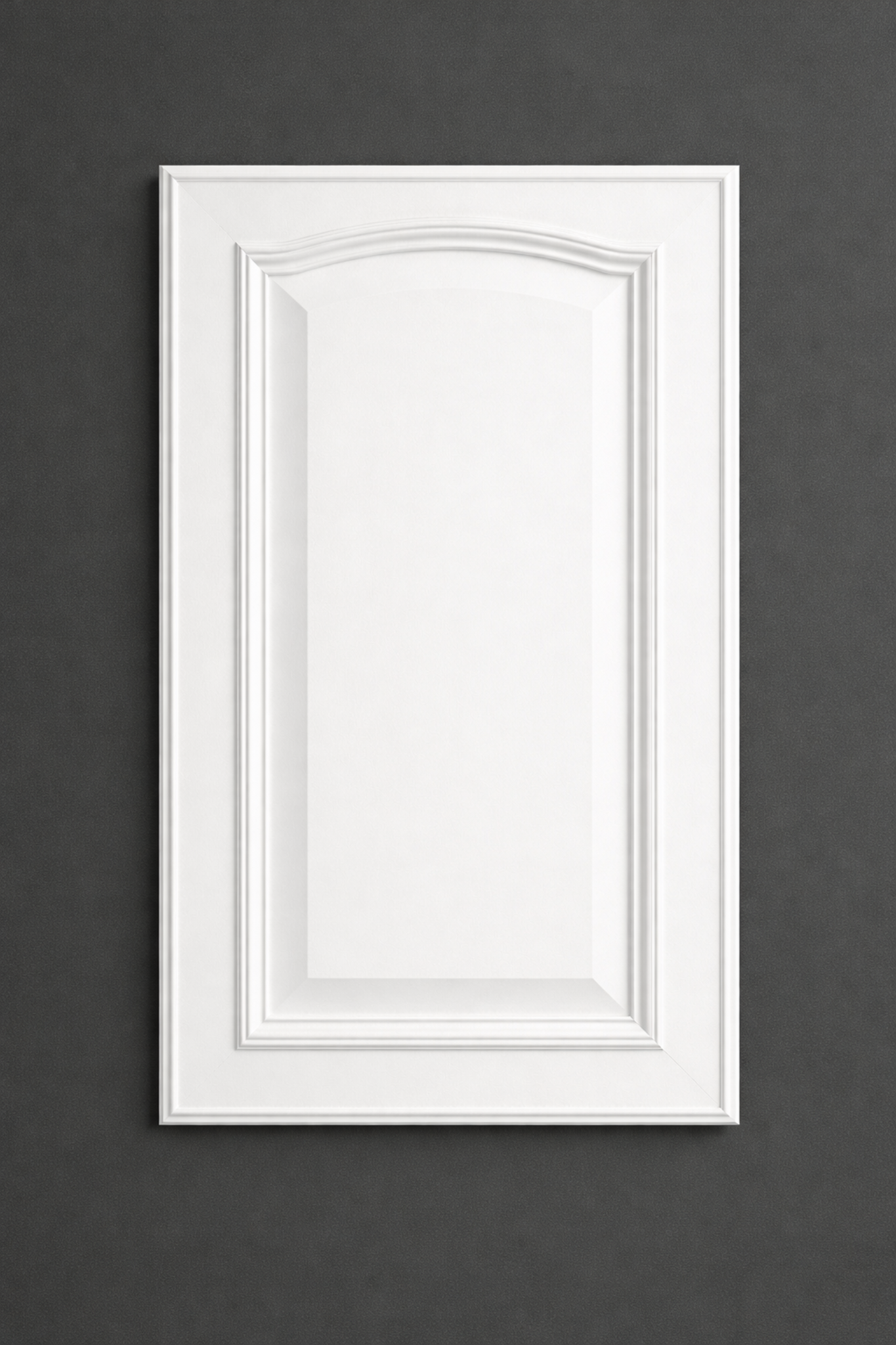Arched cabinet door style alternative